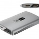 POWERTECH HDMI video capture CAB-H166, USB-C, 4K/60Hz, γκρι