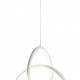 POWERTECH LED φωτιστικό οροφής HLL-0121, 15W, 4000K, Φ22cm x 1m, λευκό