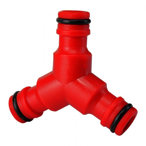 PROLINE διακλαδωτής 3 ταχυσυνδέσμων 99217, 1/2", κόκκινος - PROLINE