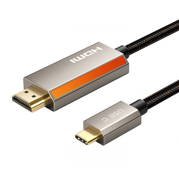 CABLETIME καλώδιο USB-C σε HDMI CT-CMHD8K, 8K/60Hz, 3m, μαύρο - CABLETIME