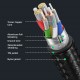 CABLETIME καλώδιο USB-C σε USB CT-AMCMG1, 3A, 5Gbps, 1m, μαύρο