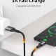 CABLETIME καλώδιο USB-C σε USB CT-AMCMG1, 3A, 5Gbps, 1m, μαύρο