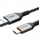 CABLETIME καλώδιο USB-C σε USB CT-AMCMG1, 3A, 5Gbps, 1m, μαύρο