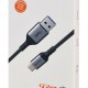 CABLETIME καλώδιο USB-C σε USB CT-AMCMG1, 3A, 5Gbps, 1m, μαύρο