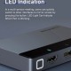 CABLETIME multi-port switch CT-PS41-GB1 σε HDMI, 4 σε 1, 4K/60Hz, γκρι