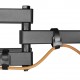 POWERTECH επιτοίχια βάση τηλεόρασης PT-1130, 37-80", έως 40kg, full motion
