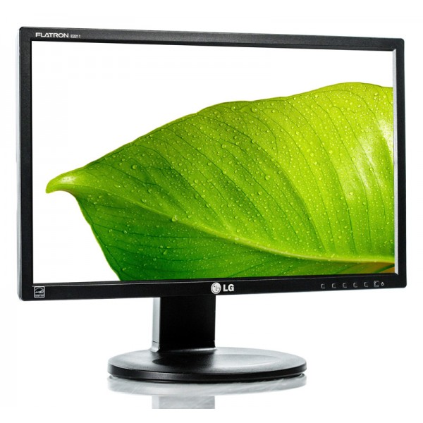 LG used οθόνη E2211PU LED, 21.5" 1920x1080, VGA/DVI, Grade A - LG