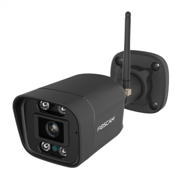 FOSCAM smart IP κάμερα V5P, 5MP 3K, 6x zoom, WiFi, IP66, Onvif, μαύρη - Κάμερες Ασφαλείας