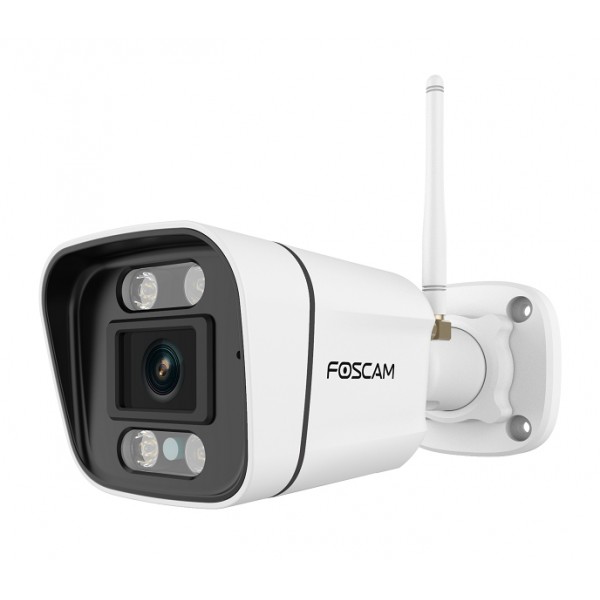FOSCAM smart IP κάμερα V5P, 5MP 3K, 6x zoom, WiFi, IP66, Onvif, λευκή - FOSCAM
