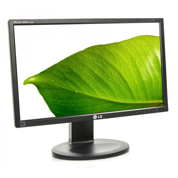 LG used οθόνη W2246PM LCD, 22" 1920x1080, VGA/DVI, Grade A - Used Οθόνες PC