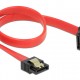 DELOCK καλώδιο SATA 83978, γωνιακό, 6Gb/s, 30cm, κόκκινο