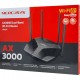 MERCUSYS router MR80X, Wi-Fi 6, 3Gbps AX3000, Dual Band