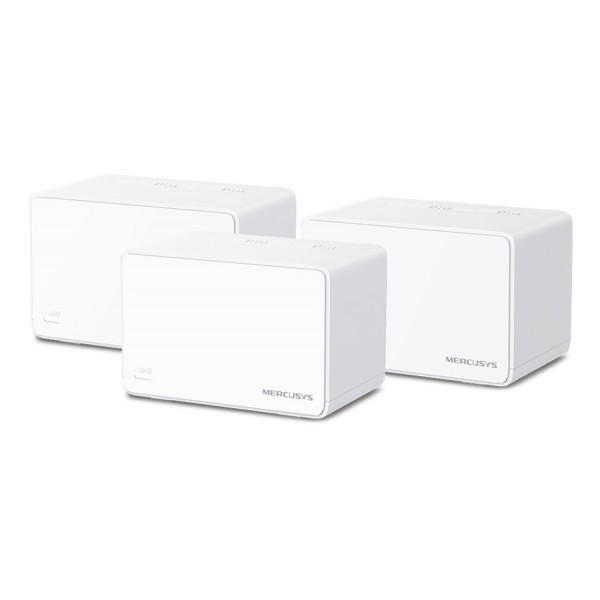 MERCUSYS Mesh Wi-Fi 6 System Halo H80X, 3Gbps Dual Band, 3τμχ, Ver. 1.0 - Access Points