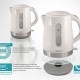 BRUNO βραστήρας νερού BRN-0142, 1.7L, 2200W, λευκό-γκρι