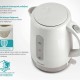 BRUNO βραστήρας νερού BRN-0142, 1.7L, 2200W, λευκό-γκρι