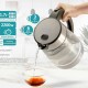 BRUNO βραστήρας νερού BRN-0143, 1.7L, 2200W, γυάλινος-Inox