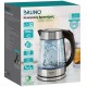 BRUNO βραστήρας νερού BRN-0143, 1.7L, 2200W, γυάλινος-Inox
