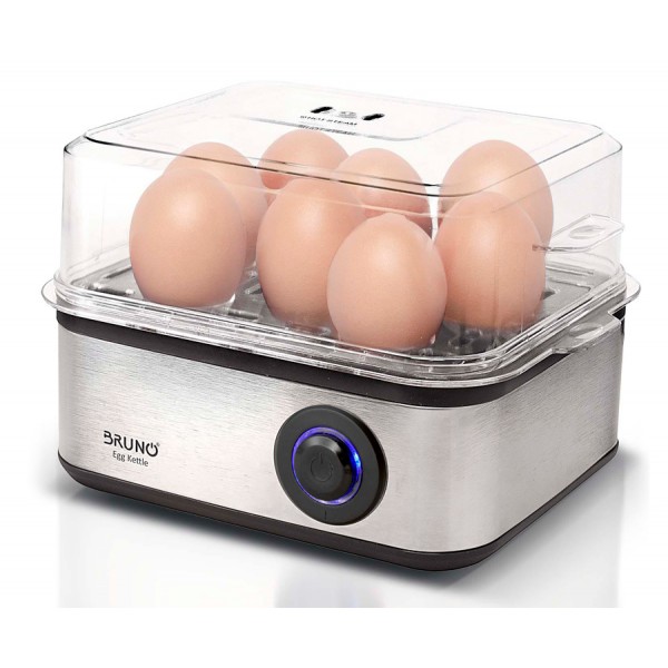 BRUNO βραστήρας αυγών 8 θέσεων BRN-0156, 500W, ανοξείδωτος - Μικροσυσκευές Κουζίνας