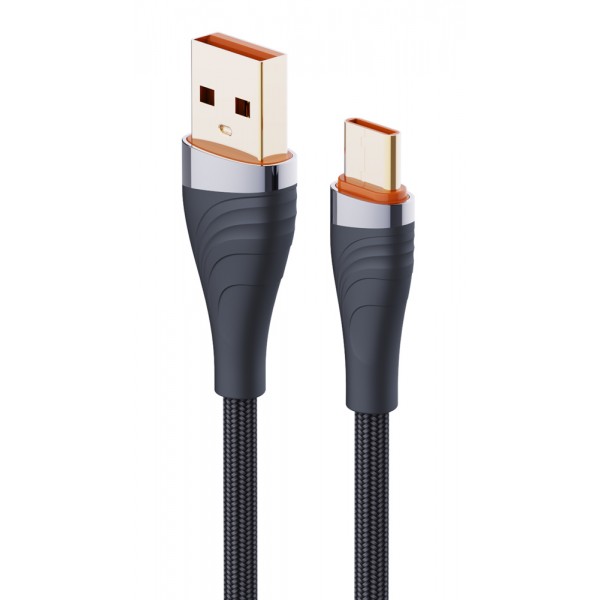 LDNIO καλώδιο USB-C σε USB LS691, 30W, 1m, γκρι - LDNIO