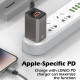 LDNIO καλώδιο Lightning σε USB-C LC441I, 30W PD, 1m, γκρι