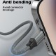 LDNIO καλώδιο Lightning σε USB-C LC441I, 30W PD, 1m, γκρι