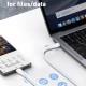 LDNIO καλώδιο USB-C σε USB-C LC611C, 65W PD, 1m, λευκό