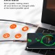 LDNIO καλώδιο USB-C σε USB-C LC651C, 65W, 1m, γκρι