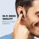 LDNIO earphones με θήκη φόρτισης T01, True Wireless, HiFi, Φ10mm, χρυσά