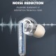 LDNIO earphones με θήκη φόρτισης T01, True Wireless, HiFi, Φ10mm, χρυσά