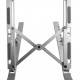 POWERTECH μεταλλική βάση laptop PT-1160, έως 18", foldable, ασημί