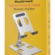 POWERTECH μεταλλική βάση smartphone/tablet PT-1159, 10", foldable, ασημί