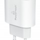 POWERTECH φορτιστής τοίχου PT-1150, USB-C, 12W, λευκός