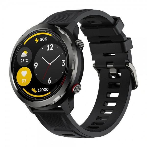 ZEBLAZE smartwatch Stratos 2 Lite, heart rate, 1.32", GPS, 5 ATM, μαύρο - Smartwatches