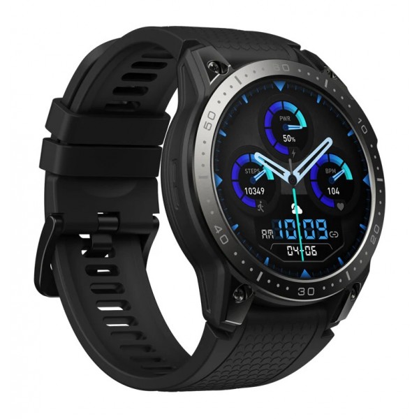 ZEBLAZE smartwatch Ares 3 Pro, heart rate, 1.43" AMOLED, IP68, μαύρο - Smartwatches