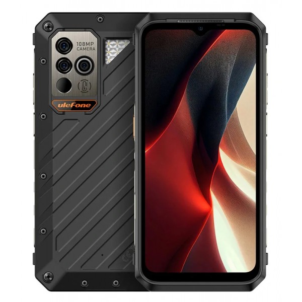 ULEFONE smartphone Power Armor 18 Ultra, 5G, 6.58", 12/512GB, μαύρο - Smartphones