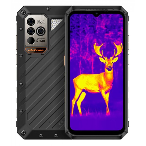 ULEFONE smartphone Power Armor 18T Ultra, 5G, 6.58" 12/512GB, μαύρο - Smartphones