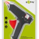 GOOBAY θερμικό πιστόλι σιλικόνης 59176, 20W, 11-12mm, μαύρο