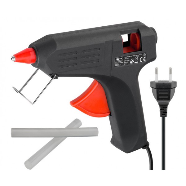 GOOBAY θερμικό πιστόλι σιλικόνης 59176, 20W, 11-12mm, μαύρο - Service & Εργαλεία