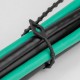 DELOCK reusable δεματικά καλωδίων 19568, 150x2.4mm, μαύρα, 100τμχ