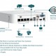 TP-LINK NVR καταγραφικό VIGI NVR1104H-4P, 8MP, 4 κανάλια PoE+, Ver. 1.0