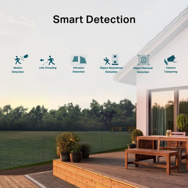 TP-LINK IP κάμερα VIGI C340-W, 4mm, 4MP, Wi-Fi, SD, IP66, Ver. 1.0