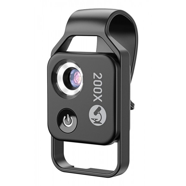 APEXEL φακός μικροσκόπιο APL-MS002 για smartphone κάμερα, 200x zoom, LED - Αξεσουάρ κινητών