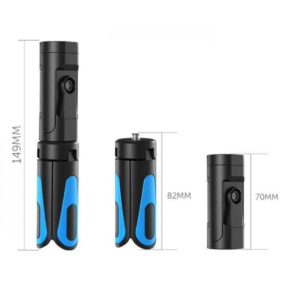 APEXEL μίνι τρίποδο APL-JJ08 για smartphone & ψηφιακές κάμερες, μαύρο