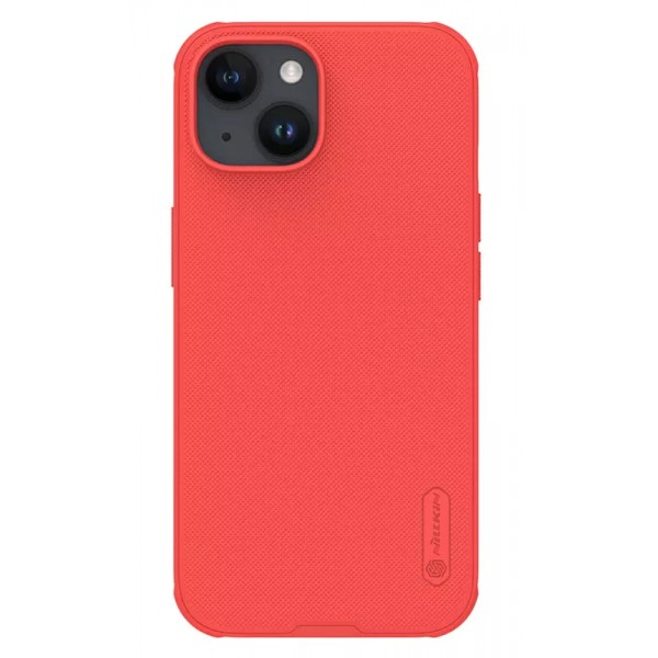 NILLKIN θήκη Super Frosted Shield Pro για iPhone 15, κόκκινη - NILLKIN