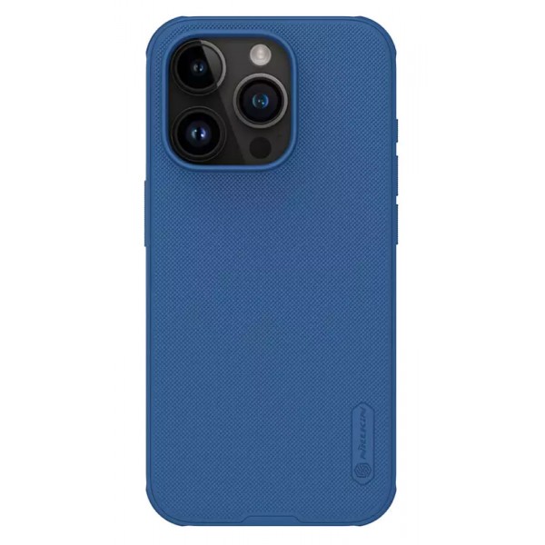NILLKIN θήκη Super Frosted Shield Pro για iPhone 15 Pro, μπλε - NILLKIN