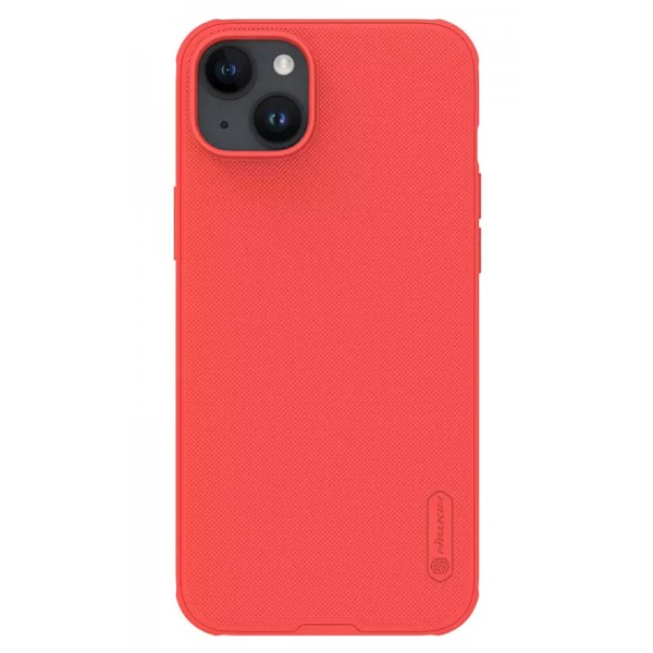 NILLKIN θήκη Super Frosted Shield Pro για iPhone 15 Plus, κόκκινη - NILLKIN