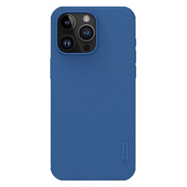 NILLKIN θήκη Super Frosted Shield Pro για iPhone 15 Pro Max, μπλε - NILLKIN