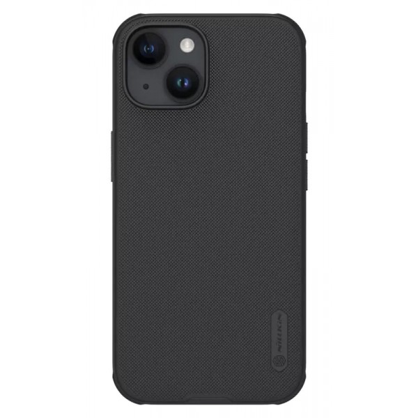 NILLKIN θήκη Super Frosted Shield Pro Magnetic για iPhone 15, μαύρη - NILLKIN