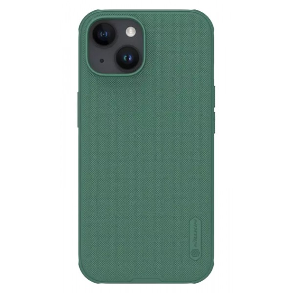 NILLKIN θήκη Super Frosted Shield Pro Magnetic για iPhone 15, πράσινη - NILLKIN