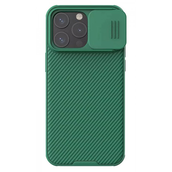 NILLKIN θήκη CamShield Pro για iPhone 15 Pro, πράσινη - NILLKIN